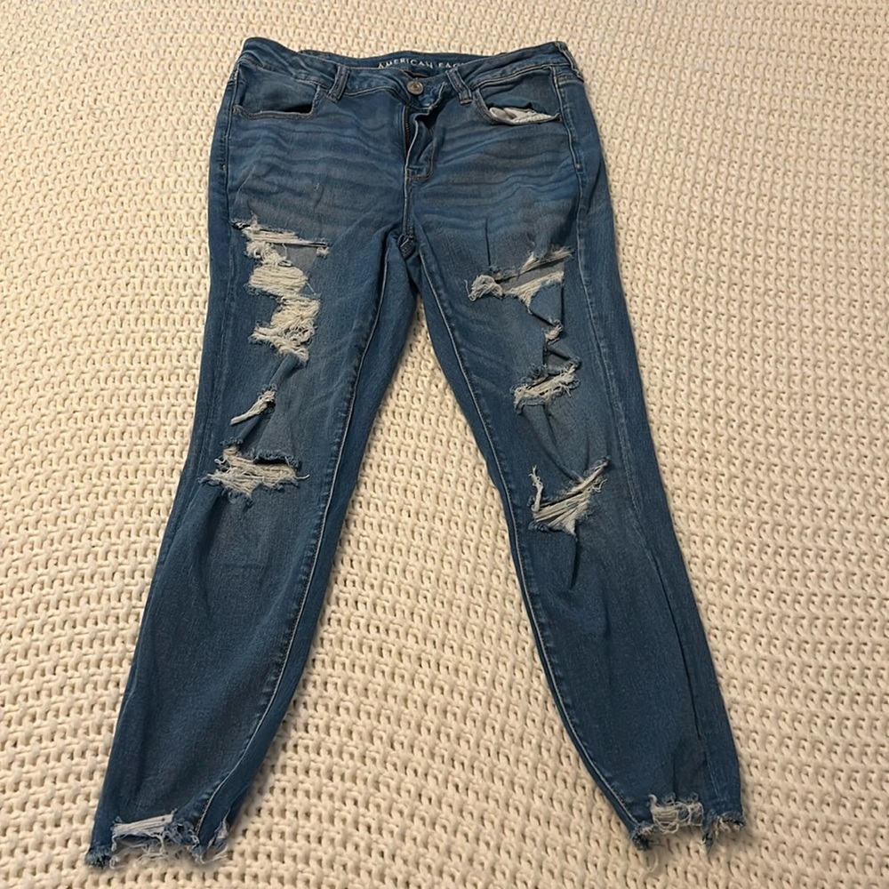 American eagle distressed skinny